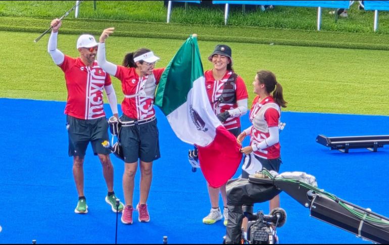 EQUIPO FEMENINO DE TIRO CON ARCO. Ganar una medalla olímpica no es casualidad, son años de trabajo, esfuerzo, sacrificio e incluso visualización. SUN / A. Sanguino