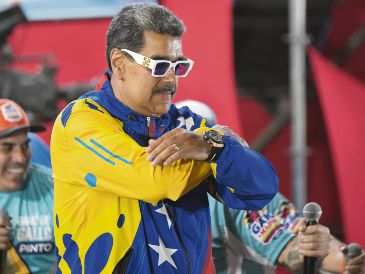 A partir del 10 de enero, Nicolás Maduro comienza el nuevo mandato. Afrontará un tercer sexenio al frente del país, gobernado por el chavismo desde hace 25 años. AFP