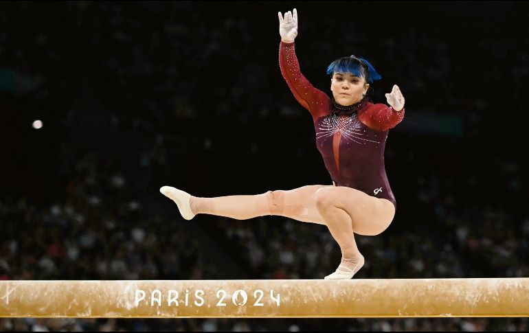 Alexa resintió una preparación accidentada por una operación de rodilla. Ahora espera meterse a la final de salto si alguna gimnasta sufre un percance. AFP