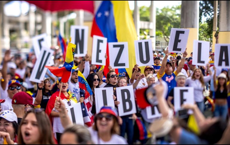 Los países firmantes, consideran crucial la intervención de la OEA para resolver la situación. EFE / C. HERRERA