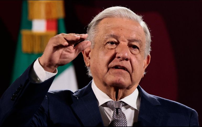 Pese a sus reclamos, López Obrador señaló que su gobierno mantiene cooperación con Estados Unidos en el combate al narcotráfico. EFE / J. Méndez