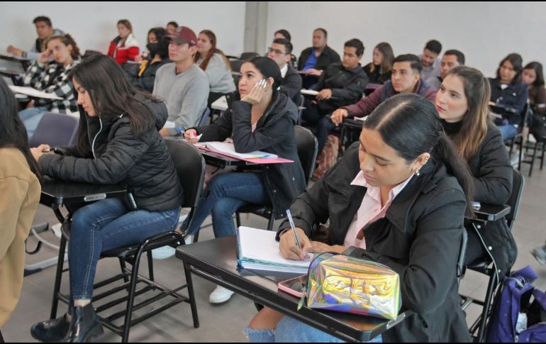 Los aspirantes aceptados del calendario 2024 B comenzarán sus clases el 12 de agosto. EL INFORMADOR / ARCHIVO