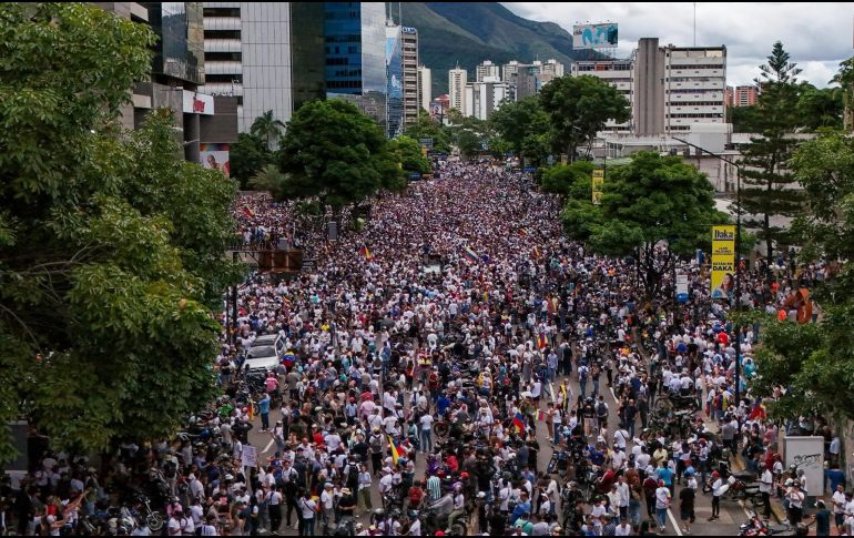 El fiscal general Tarek William Saab, informó hoy de que 749 personas han sido detenidas en las últimas horas. AP / M. DELACROIX