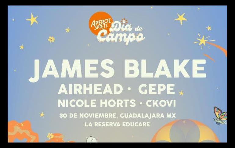 James Blake se presentará en Guadalajara a finales de noviembre como artista principal del 