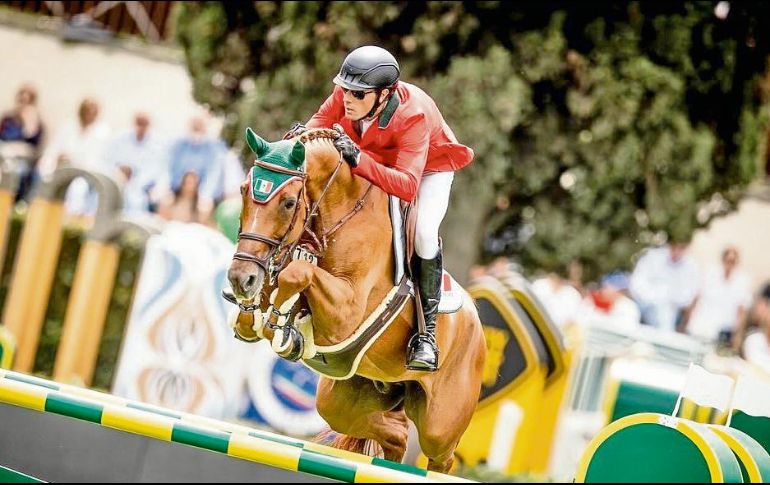 Carlos Hank Guerreiro y “Contago” buscarán saltar los obstáculos velozmente y con los menos derribos posibles. ESPECIAL