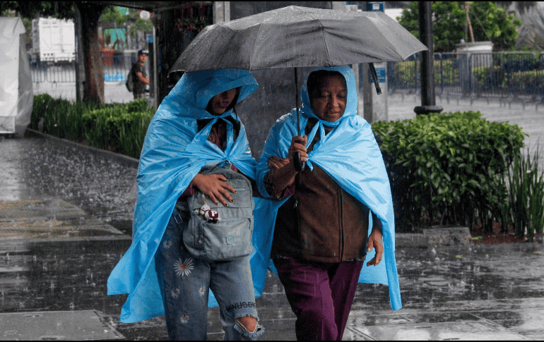 La probabilidad de lluvia este miércoles para Guadalajara es de alrededor del 44 por ciento, igual que ayer. SUN / ARCHIVO