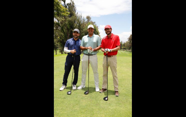 Diego Montoya, Víctor Ramírez y Carlos Muñoz. GENTE BIEN JALISCO/ Claudio Jimeno