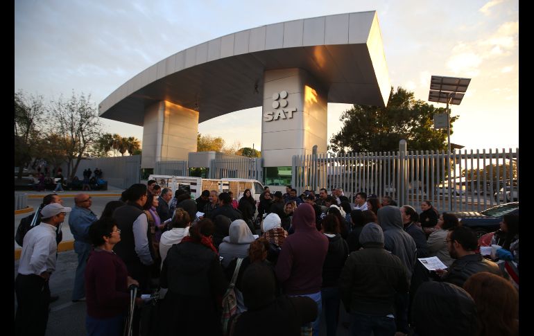 El titular del SAT hizo un llamado al Poder Judicial a que resuelva los litigios que están pendientes. EL INFORMADOR / ARCHIVO