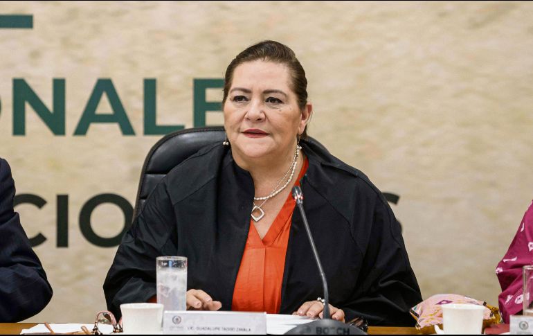 Guadalupe Taddei, consejera presidenta del INE. EL UNIVERSAL