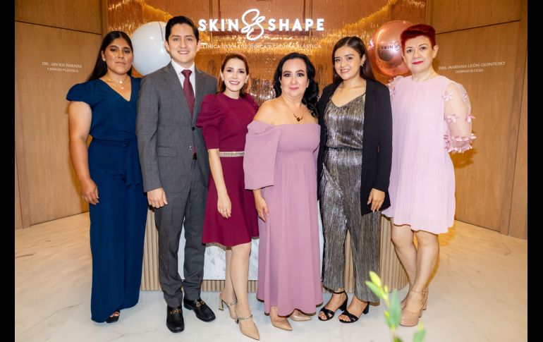 Montserrat Cisneros, Dr. Francisco Javier Parada Gallardo, Dra. Mariana León-Quintero Loreto, Edith López, Minerva Flores y Elvira Hernández. GENTE BIEN JALISCOI/ Jorge Soltero