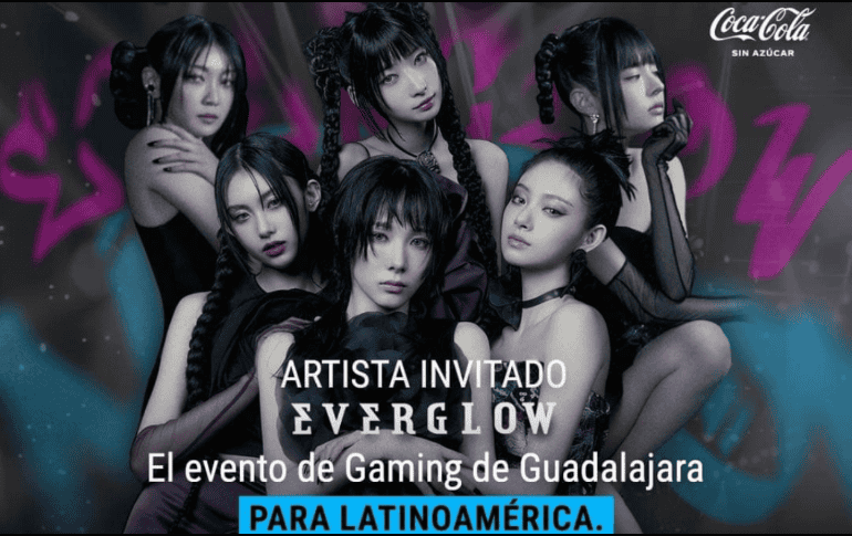 Everglow asistirá a Guadalajara. ESPECIAL / Facebook / @Gaming Nation Festival