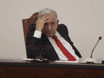 El Presidente López Obrador aseguró que fue una competencia muy cerrada. SUN / C. Mejía