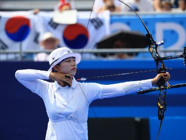 Sihyeon Lim venció a la inglesa Megs Havers para avanzar a cuartos de final, donde enfrentará a Ale Valencia. EFE/M. Divisek