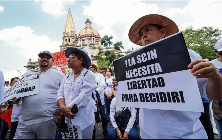 La reforma en materia judicial ha enfrentado la oposición de los integrantes de ese poder en el Estado. EL INFORMADOR/ H. Figueroa