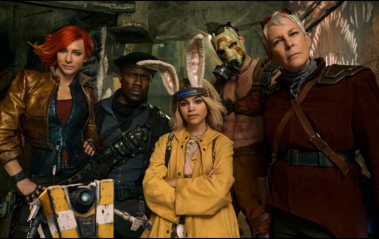 Jamie Lee Curtis y Cate Blanchett lideran el universo de “Borderlands”, una historia en la que predomina la locura y el absurdo, y que lleva a la gran pantalla el videojuego. EFE/ Katalin Vermes/ Lionsgate