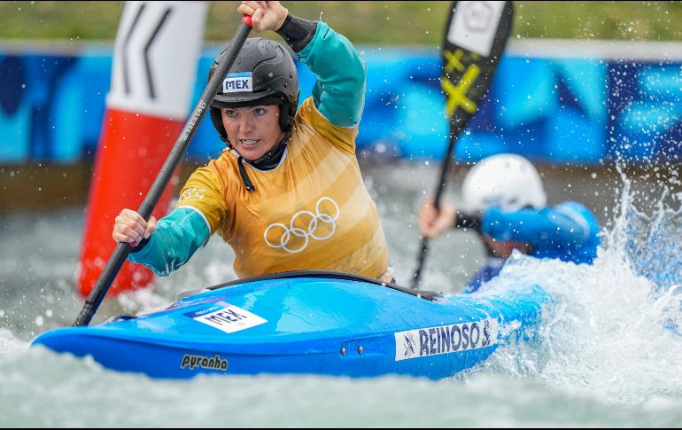 Para Sofía Reinoso, este resultado marca el cierre de su participación en los Juegos Olímpicos de París 2024.XINHUA/ S. Fei