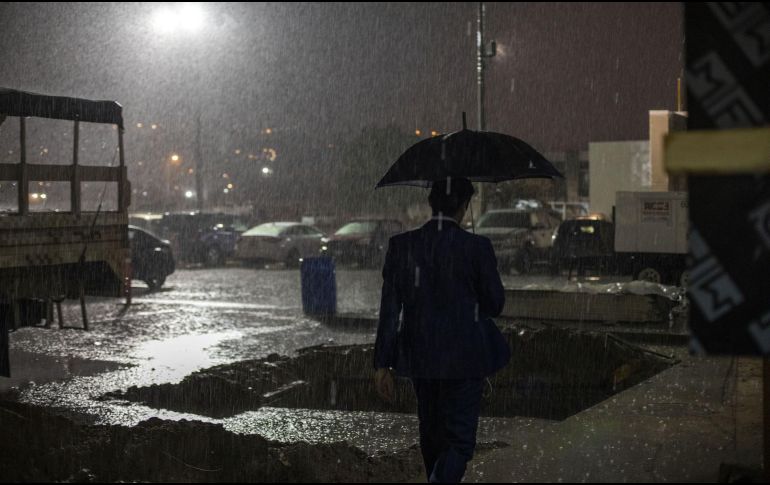 Varias regiones del país seguirán registrando lluvias. NTX / ARCHIVO