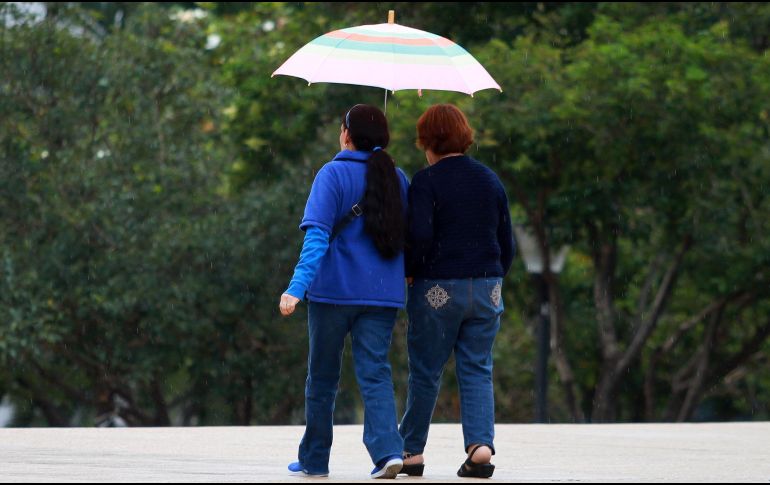 La probabilidad de lluvia este lunes, de forma general, es del 21 por ciento, inferior a lo registrado la semana pasada. NTX / ARCHIVO