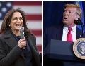 Según Trump, la decisión de Joe Biden de retirarse de la candidatura y, el reemplazo por la candidata demócrata Kamala Harris fue "inconstitucional". EFE/ ARCHIVO