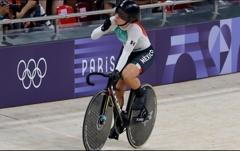 No fue el debut esperado, pero el representativo mexicano de ciclismo de pista se quedó con el quinto lugar olímpico. EFE / E. S. Lesser