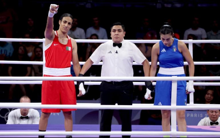 La boxeadora luchará por la medalla de oro en las semifinales. EFE