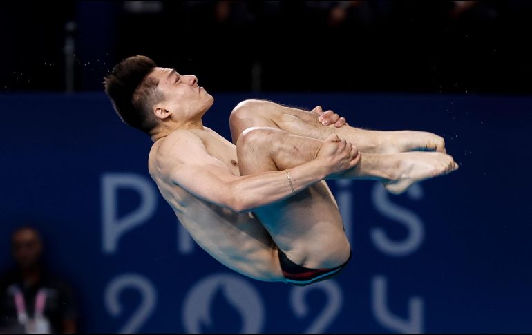 Osmar Olvera tiene el reto de competir contra los chinos Zongyuan Wang y Siyi Xie, los favoritos para el oro y la plata. EFE/M. Irham