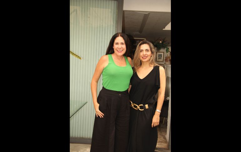 Karla Colunga y Roxana Reynoso. GENTE BIEN JALISCO/ Esmeralda Ecamilla