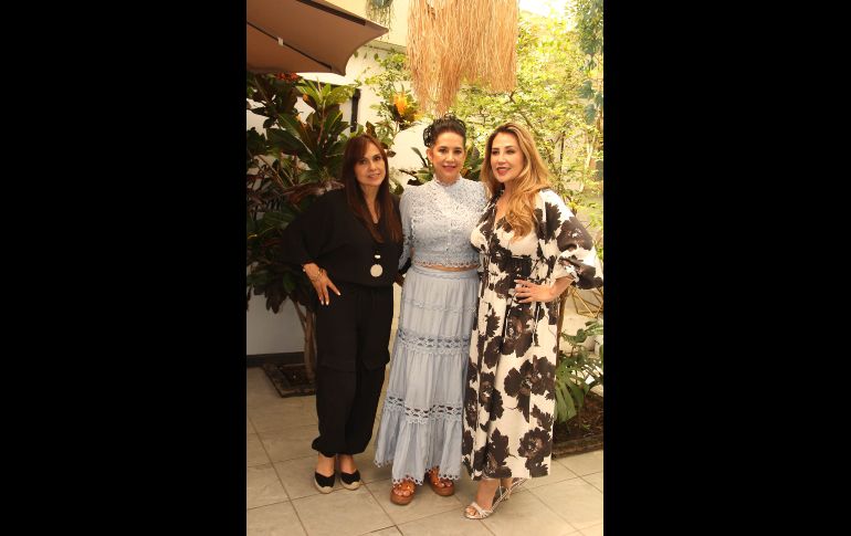 Nohemí Fernández, Laura Díaz y Adriana Rodríguez. GENTE BIEN JALISCO/ Esmeralda Ecamilla