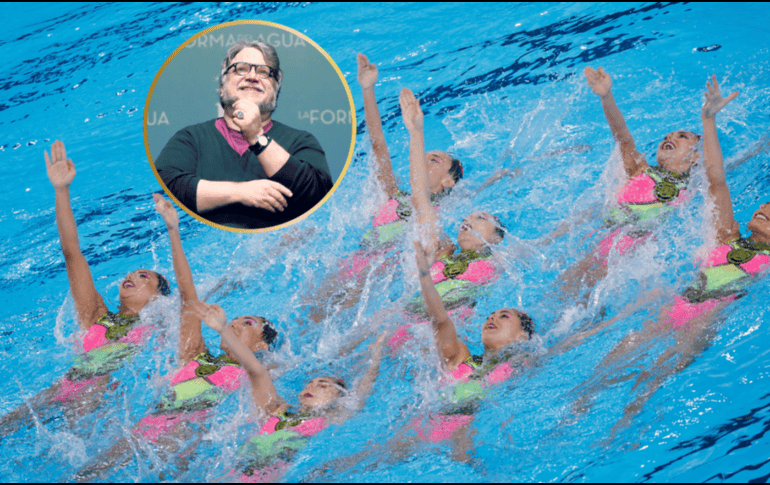 El cineasta tapatío, Guillermo del Toro, se dijo orgullo por el esfuerzo del equipo de natación artística de la delegación mexicana EFE / SUN / ARCHIVO