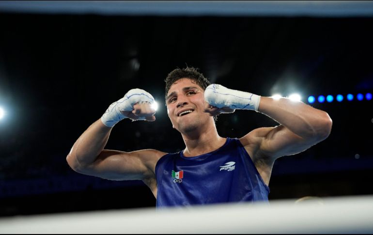 Marco Verde ya tiene garantizada una importante suma si sólo se queda con la medalla de plata. AP/ J. Locher.