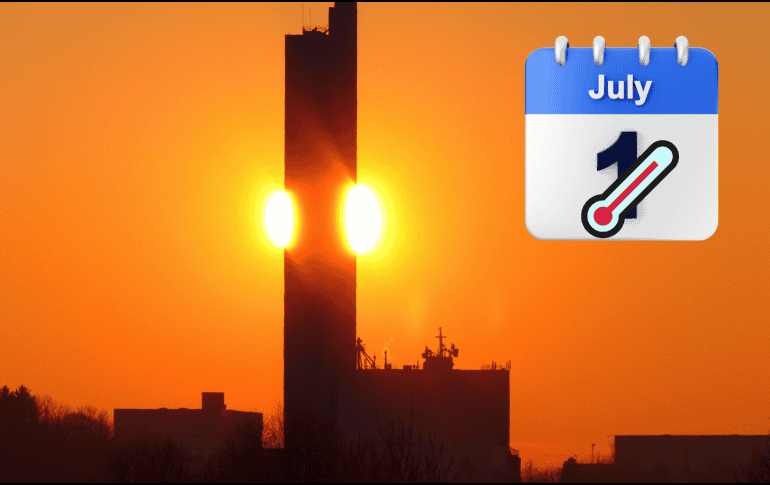 La temperatura media del aire en superficie alcanzó los 16.91 ºC en julio, solo 0.04 ºC por debajo del récord de julio de 2023. ESPECIAL/CANVA