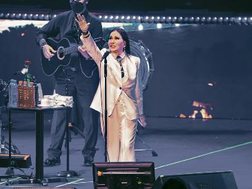 Además de la presentación de esta noche, la cantante ofrecerá dos conciertos más en el Auditorio Telmex. CORTESÍA/ Abraham Aranda