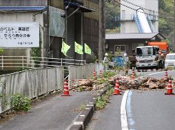 El sismo tuvo lugar a las 16:43 hora local, a una profundidad de 30 kilómetros en el mar de Hyuga, frente a las costas de la prefectura de Miyazaki. AFP / ARCHIVO