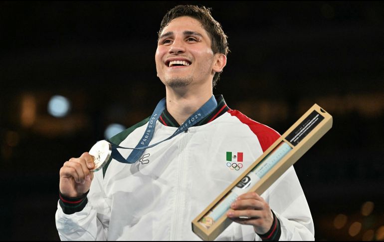 Marco Verde ganó una medalla más para la delegación mexicana en París. AFP