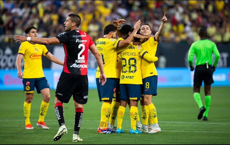 Con esta derrota, Atlas regresa a casa a preparar la reanudación del Apertura 2024 al quedar fuera de la Leagues Cup, mientras que América avanza a los octavos de final, donde enfrentará al St. Louis City SC. IMAGO7