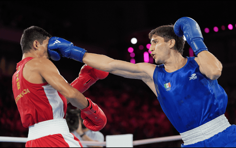 Marco Verde se queda con la medalla de plata en los Juegos Olímpicos de París 2024. Xinhua/J. Wenyao.