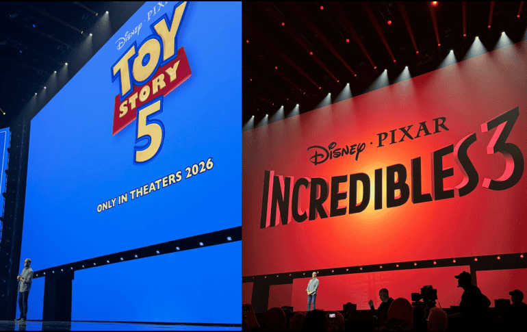 La convención D23 es el evento bianual organizado por el grupo de medios Disney. X/@Pixar