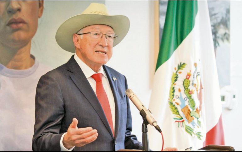 El conflicto se suscitó a partir de que el embajador estadounidense en México, Ken Salazar, expresara preocupaciones sobre el impacto de la reforma en la democracia mexicana. SUN/ ARCHIVO