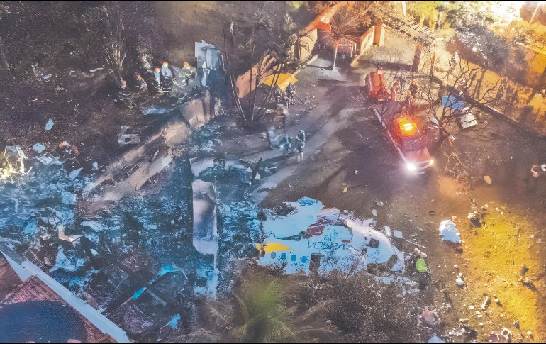 El avión de la aerolínea Voepass que se estrelló en São Paulo estaba en condiciones regulares de vuelo y no llegó a reportar ninguna emergencia, informaron autoridades de Brasil. AFP