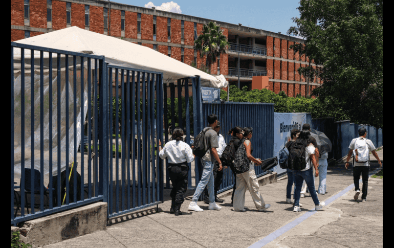 El Centro Universitario (CU) Guadalajara se ubica en las antiguas instalaciones del Centro Universitario de Ciencias Sociales y Humanidades (CUCSH). EL INFORMADOR/ J. Urrutia.