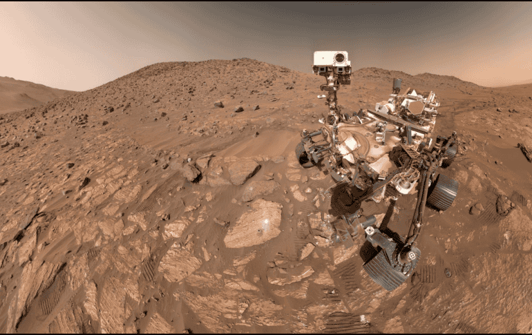 El rover ha realizado múltiples escaneos de 'Cheyava Falls', indicando que contiene compuestos orgánicos. ESPECIAL / jpl.nasa.gov