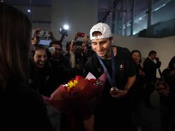 Marcó se colgó una de las tres medallas de plata que consiguió la delegación mexicana. SUN/ D. Simón.