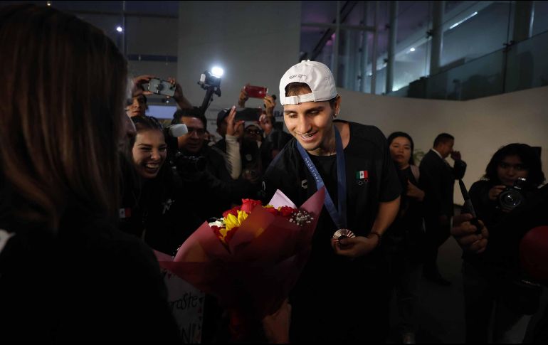 Marcó se colgó una de las tres medallas de plata que consiguió la delegación mexicana. SUN/ D. Simón.