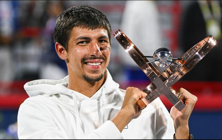 Los próximos retos de Popyrin serán el Masters 1000 de Cincinnati y el Abierto de Estados Unidos. AP/The Canadian Press/G. Hughes