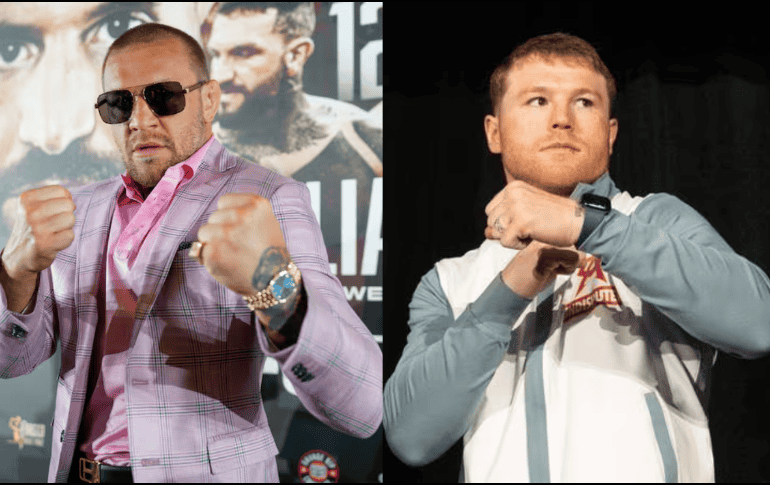 El irlandés Conor McGregor lanzó un polémico mensaje con el que criticó al boxeador mexicano “Canelo” Álvarez. EFE/ ARCHIVO