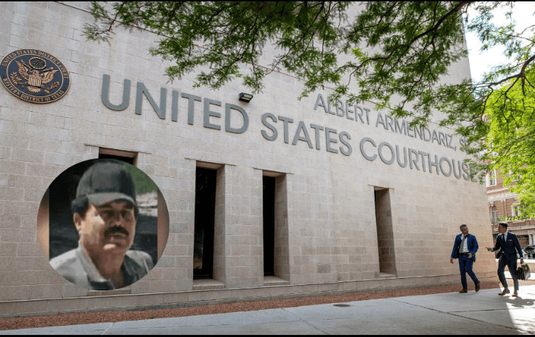 Fotografía de archivo del 31 julio de 2024 de la fachada de la corte Albert Armendariz donde se han llevado a cabo audiencias del caso contra Ismael ‘El Mayo’ Zambada de en El Paso, Texas. ESPECIAL/ EFE/ A. Leighton AP/ ARCHIVO.