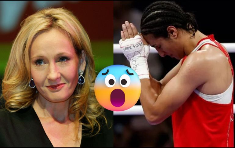 La última publicación de Rowling en X muestra una foto de la boxeadora turca Esra Yildiz Kahraman formando una X con las manos, como una crítica hacia las boxeadoras con cromosomas XY (de género masculino). AP/ARCHIVO EFE/ARCHIVO