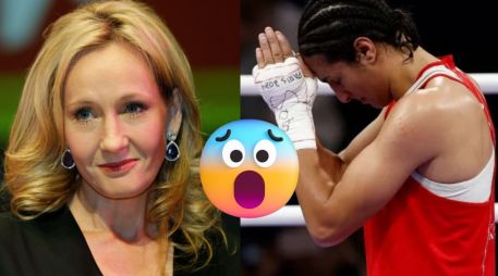 La última publicación de Rowling en X muestra una foto de la boxeadora turca Esra Yildiz Kahraman formando una X con las manos, como una crítica hacia las boxeadoras con cromosomas XY (de género masculino). AP/ARCHIVO EFE/ARCHIVO