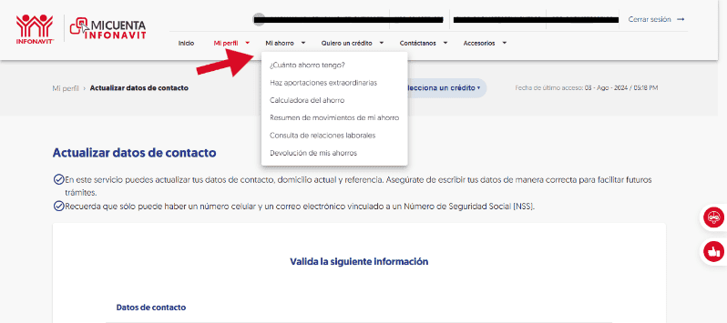  Mi Cuenta Infonavit/ micuenta.infonavit.org.mx/