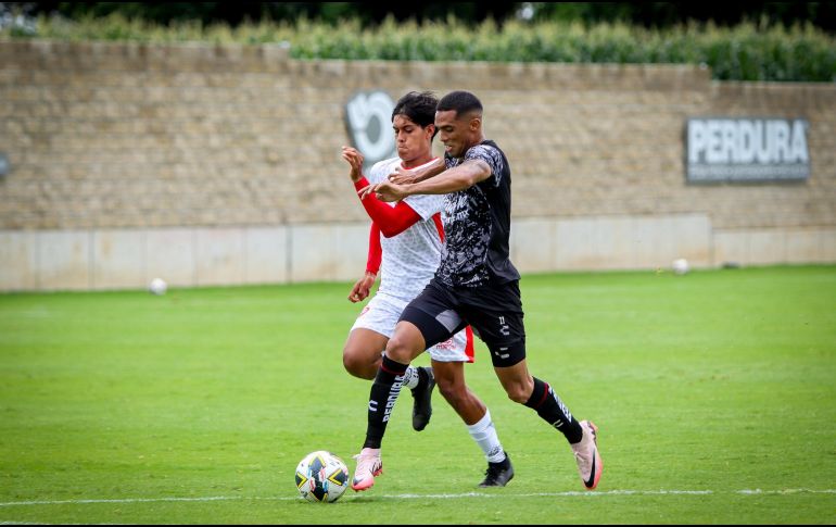 Este partido amistoso fue clave para el equipo tapatío, que busca afinar su desempeño de cara a la reanudación del torneo. ESPECIAL / Atlas FC